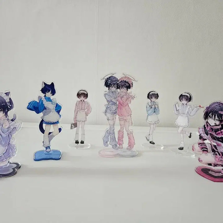 [BUNJANG] 7 Character Acrylic Stands Bundle Set / 아크릴 스탠드 일괄 7개