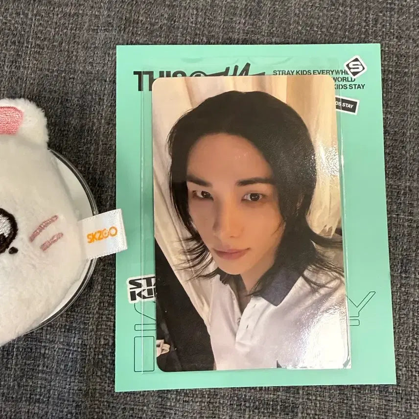 [BUNJANG] Stray Kids SKZ-REPLAY Genie-let Magnet Photocard Hyunjin / 스트레이키즈 디스앤댓 팝업 지니렛 마그넷 포카 현진