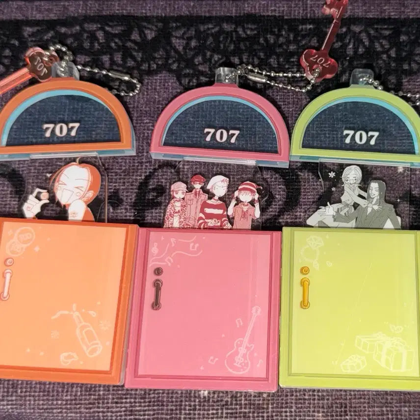 [BUNJANG] Yazawa Anya 707th Room Keyring / 야자와아아 나나 707호 키링