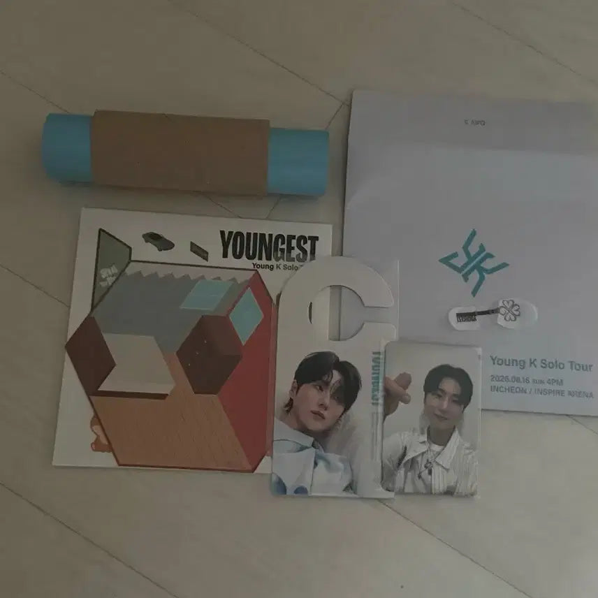 [BUNJANG] DAY6 Young K Last Concert Day 3 Admission Gift Slogan &amp; Key Confetti Set / 데이식스 영케이 막콘 day3 입장기프트