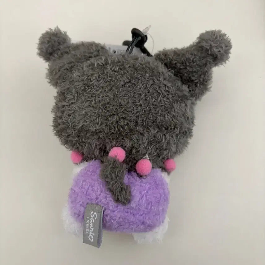 [BUNJANG] Sanrio Official Kuromi Cookie Plush Keychain / 산리오 정품 쿠로미 쿠키 인형 키링
