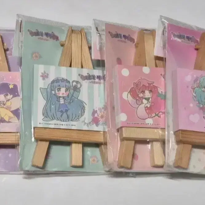 [BUNJANG] Fairy Ru Easel Memo Pad / 고전문구 페어리루 이젤 메모지