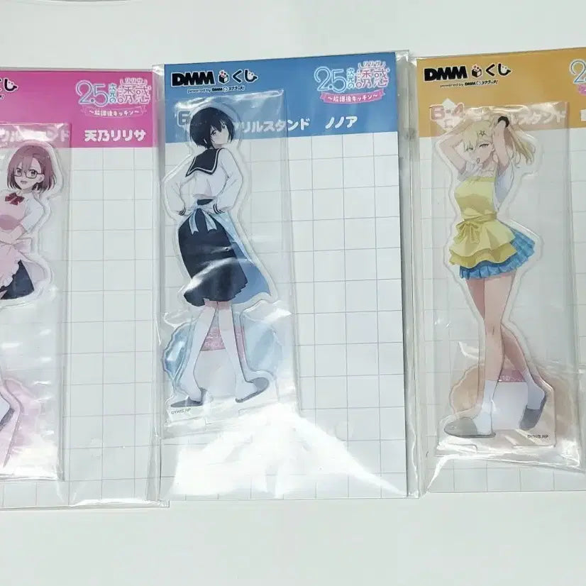 [BUNJANG] 2.5D Temptation B Prize Acrylic Stand Set (3 Types) / DMM쿠지 2.5차원의 유혹 B상 아크릴 스탠드 3종