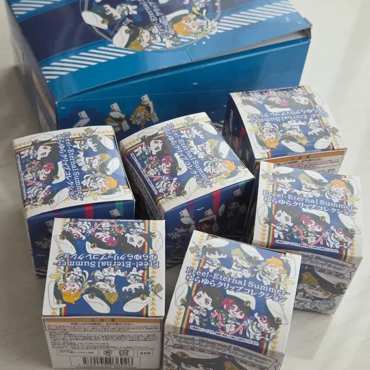 [BUNJANG] Free! Iwatobi Swim Club Yurayura Clip Collection Set Box (6 Types) / (미개봉) Free! ES 프리 유라유라 클립컬렉션 6종 컴플리트 박스