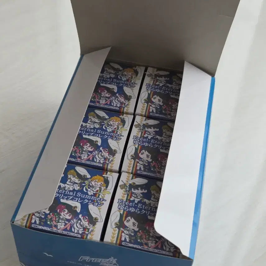 [BUNJANG] Free! Iwatobi Swim Club Yurayura Clip Collection Set Box (6 Types) / (미개봉) Free! ES 프리 유라유라 클립컬렉션 6종 컴플리트 박스