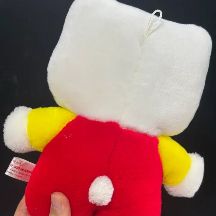 [BUNJANG] Vintage Sanrio Hello Kitty Doll Keychain Strap with K Initial / 고전 산리오 헬로키티 인형 키링 스트랩 k 이니셜