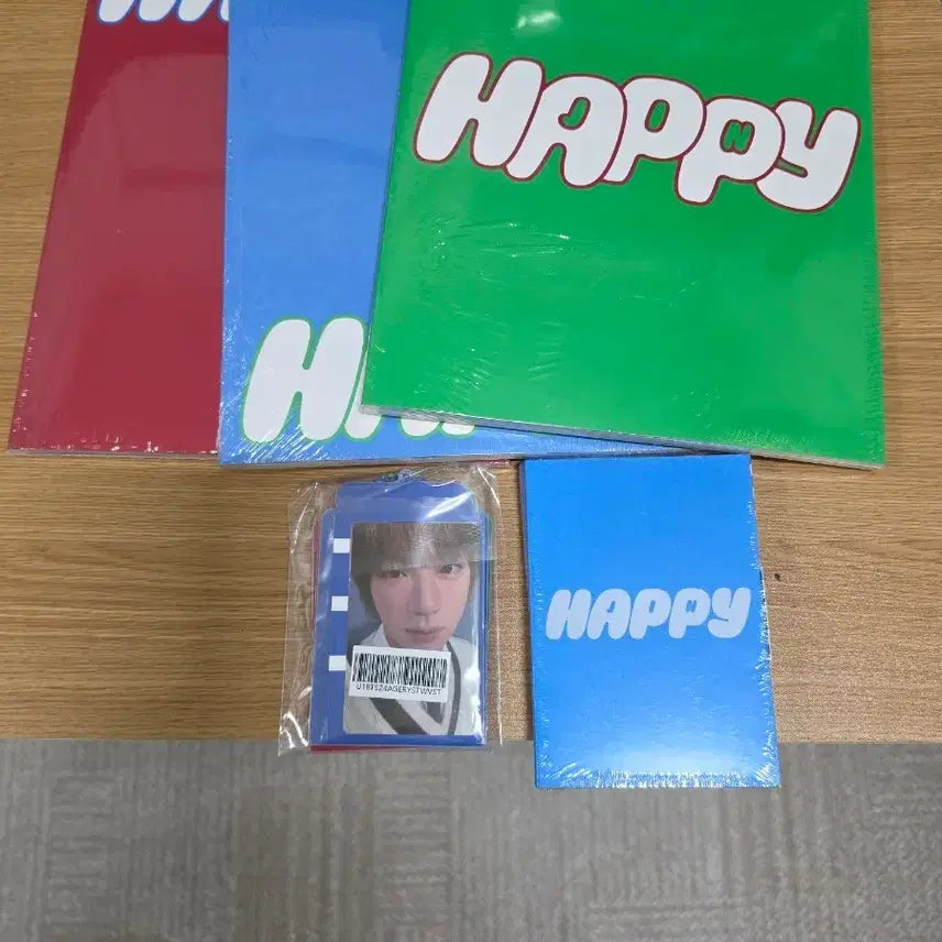 [BUNJANG] BTS Jin HAPPY Album 4-Set + POB (Random) / 방탄소년단 석진 HAPPY 해피 앨범 4종세트+ 특전(랜덤)