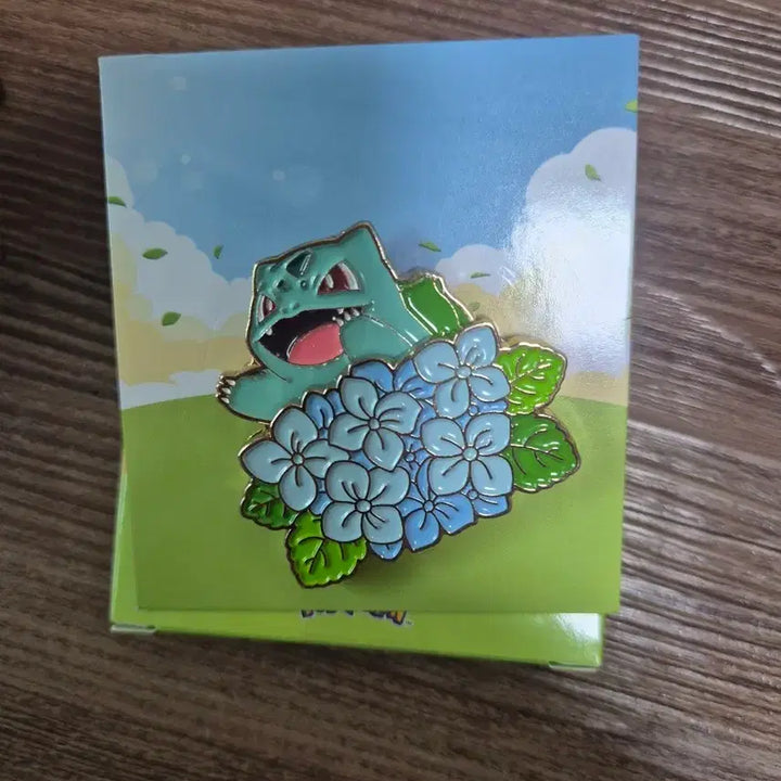 [BUNJANG] Pokemon Bulbasaur "Isak Toast" Badge / 포켓몬스터 이상해씨 이삭토스트 뱃지