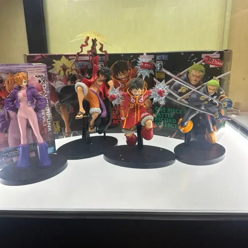 [BUNJANG] One Piece Battle Record Luffy &amp; Zoro + Release Box / 원피스 배틀레코드 루피 조로+ 릴리스 박스포함 개봉양품
