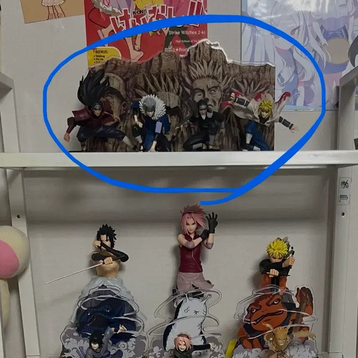 [BUNJANG] Naruto Hokage Panel Special Figure Set / 나루토 호카게 판넬 스페셜 피규어 세트
