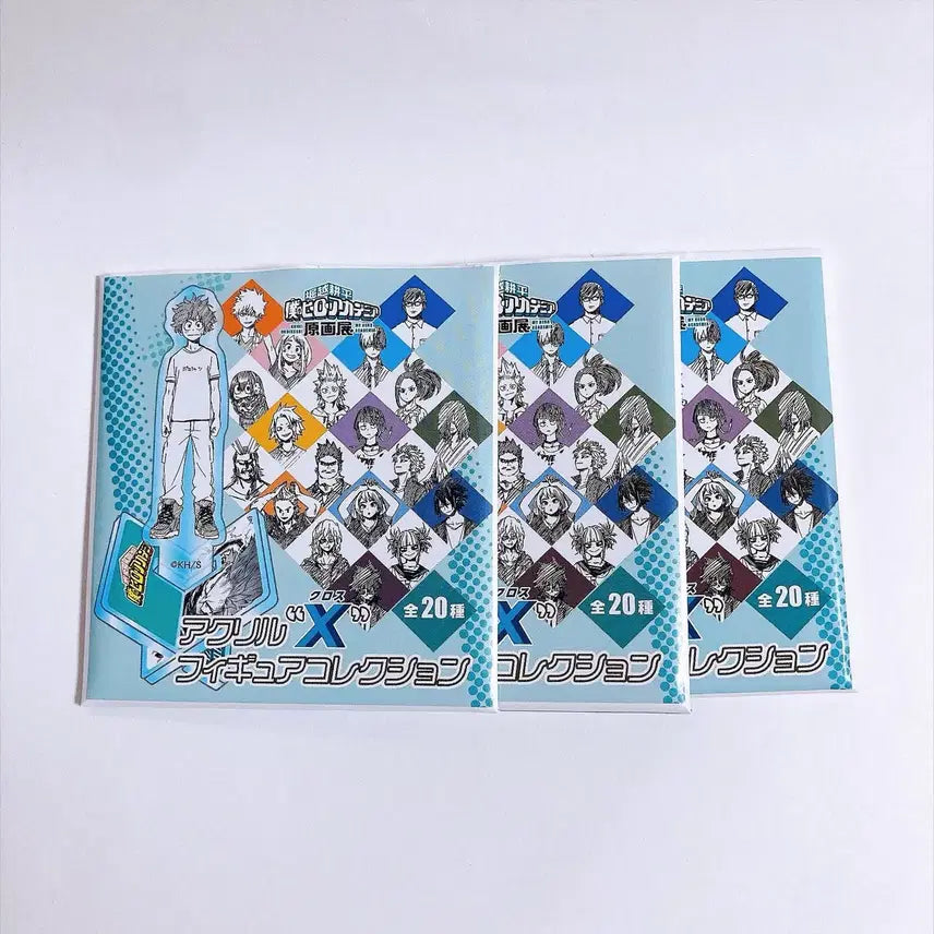 [BUNJANG] My Hero Academia Original Art Exhibition Acrylic Standee &amp; Figure Collection - Tsuyu, Toga, Ochaco Bundle Set / 히로아카 원화전 아크릴 X 피규어 컬렉션 - 츠유, 토가, 오챠코 일괄