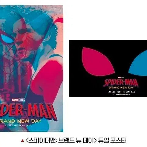 [BUNJANG] Spider-Man Dual Poster / 스파이더맨 듀얼 포스터