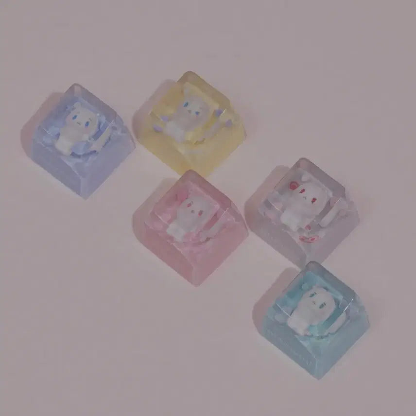 [BUNJANG] PLAVE Mmemimu Keycap 5-Type Bundle Set / 플레이브 므메미무 키캡 5종 일괄
