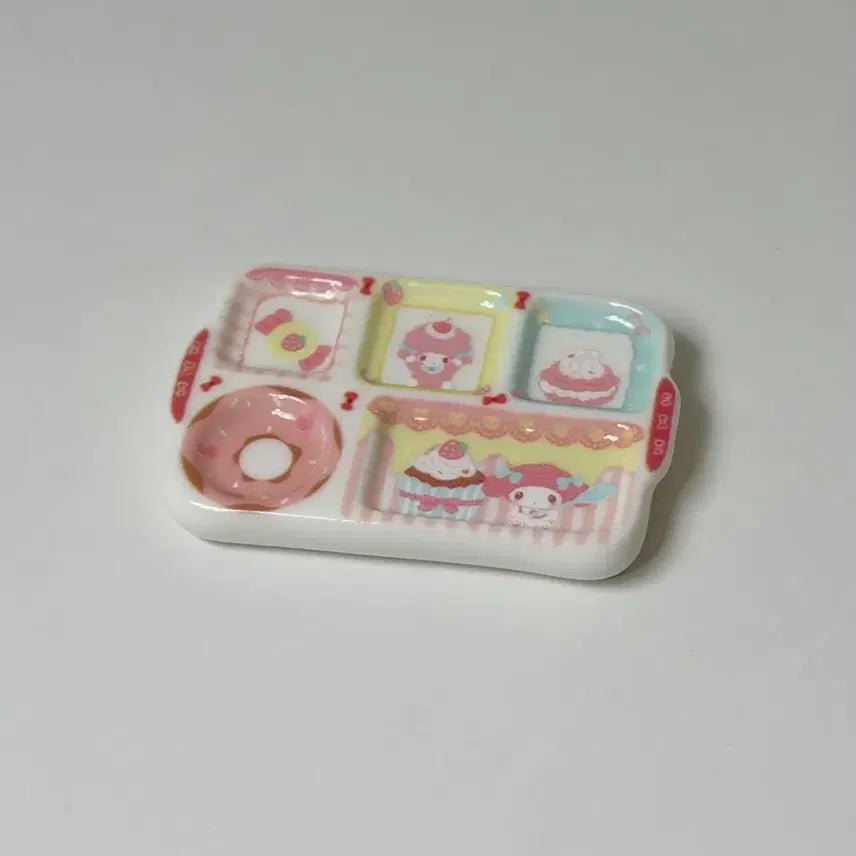 [BUNJANG] Miniature My Melody Lunch Plate / 미니어쳐 마이멜로디 식판