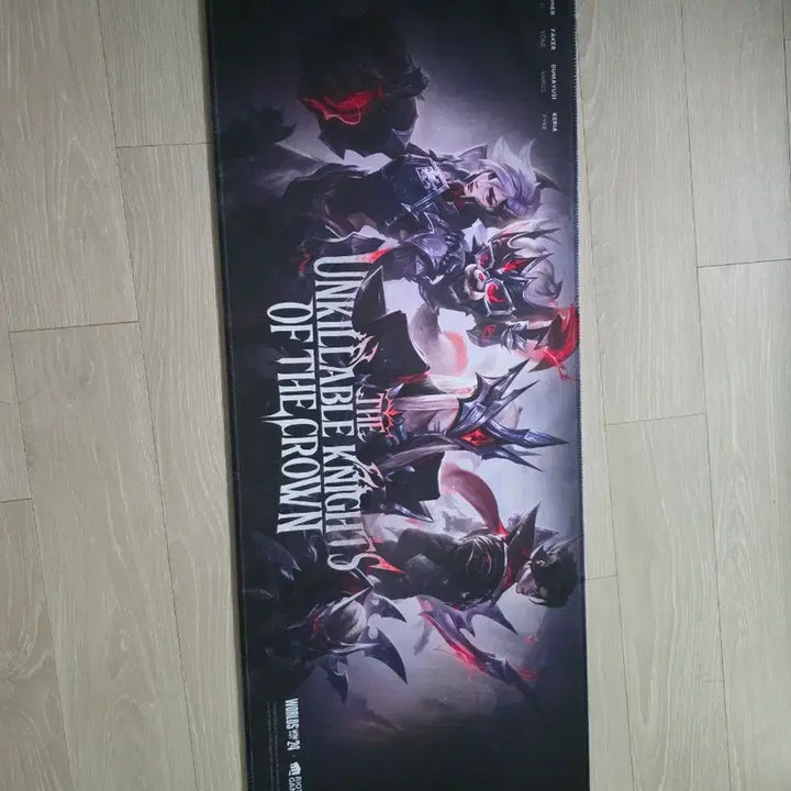 [BUNJANG] T1 2024 Worlds Desk Mat / 2024 월즈 T1 장패드