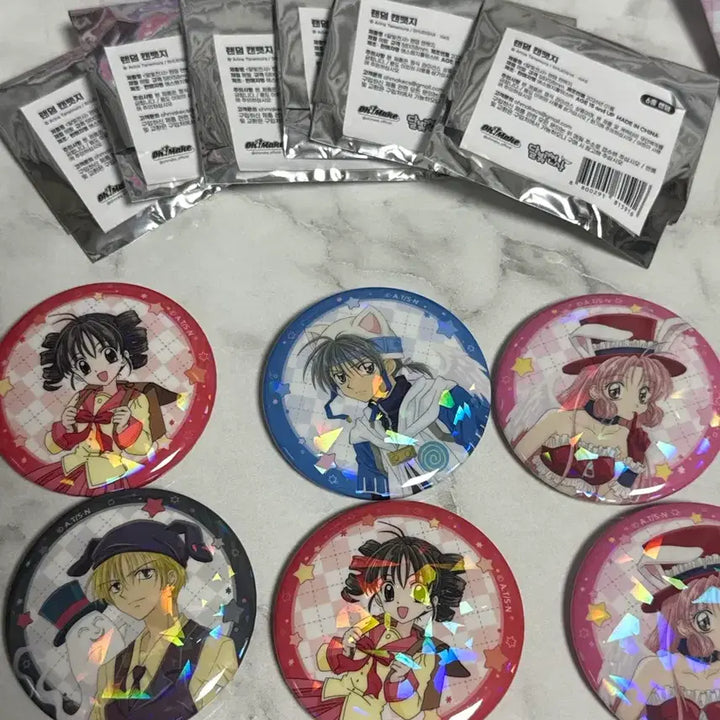 [BUNJANG] Full Moon o Sagashite Pop-up Pin Badge Set / 달빛천사 팝업 핀뱃지 6개 일괄