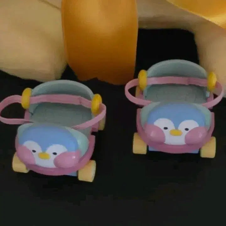 [BUNJANG] 20cm Penguin Plush Doll Roller Skates / 20cm 솜인형 펭귄 롤러스케이트