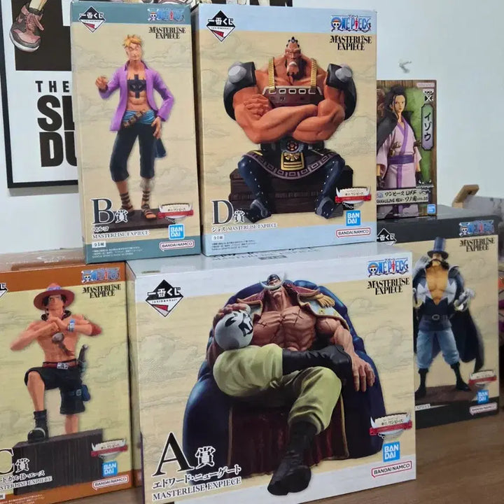 [BUNJANG] One Piece Ichiban Kuji Whitebeard Father and Sons + Izo Figure Set / [원피스 제일복권] 흰수염 아버지와 아들들+이조