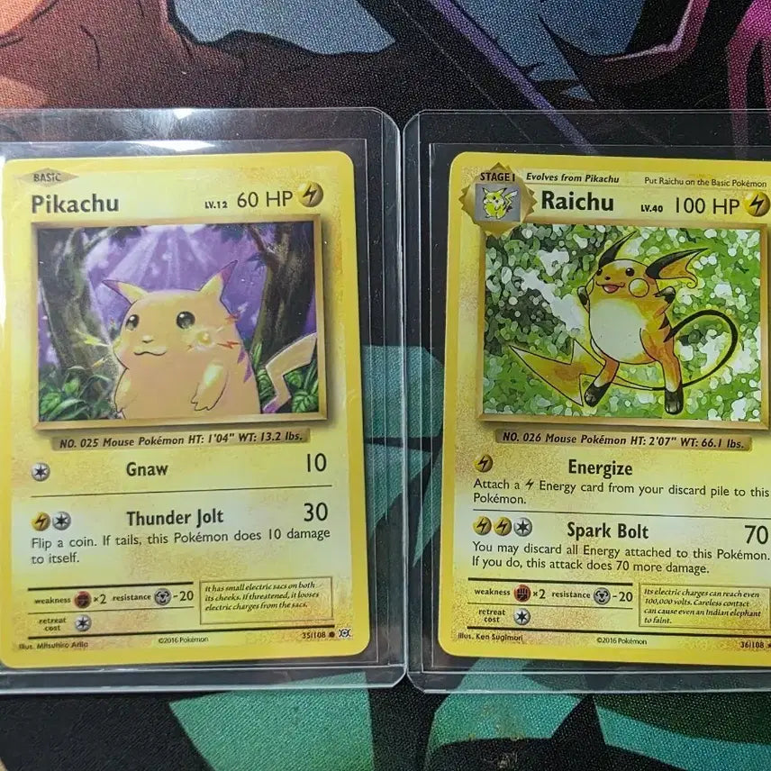[BUNJANG] Pokemon TCG North American Pikachu/Raichu 2016 Cards / 포켓몬카드 북미 16년 피카츄/라이츄