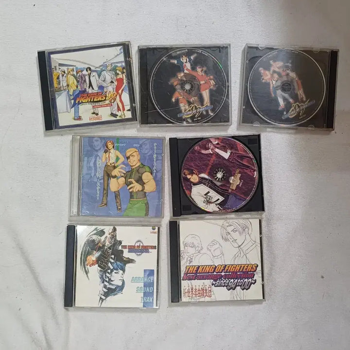 [BUNJANG] The King of Fighters OST CD Bundle Set (9 Discs) / 킹오파 더킹오브파이터즈 kof. ost ast cd 9개 일괄