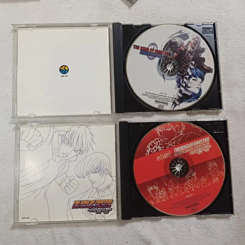 [BUNJANG] The King of Fighters OST CD Bundle Set (9 Discs) / 킹오파 더킹오브파이터즈 kof. ost ast cd 9개 일괄