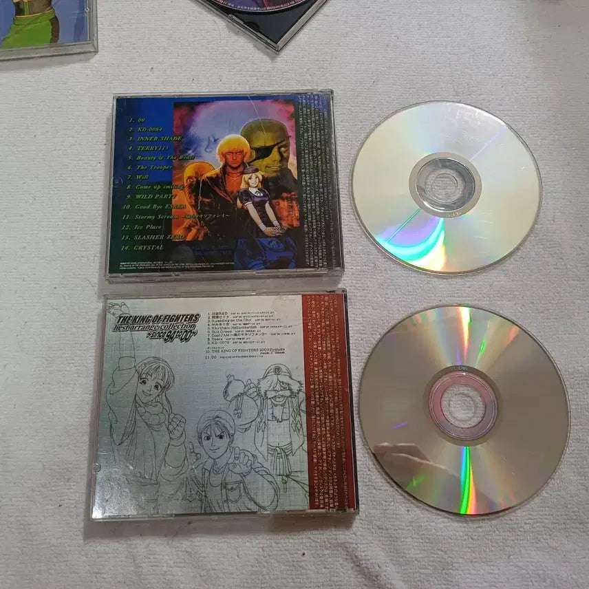[BUNJANG] The King of Fighters OST CD Bundle Set (9 Discs) / 킹오파 더킹오브파이터즈 kof. ost ast cd 9개 일괄