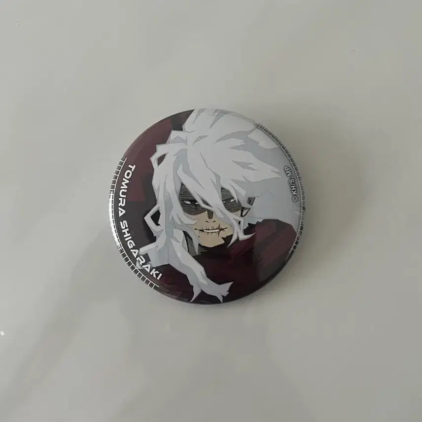 [BUNJANG] My Hero Academia Tomura Shigaraki Can Badge / 나의 히어로 아카데미아 토무라 시가라키 캔뱃지