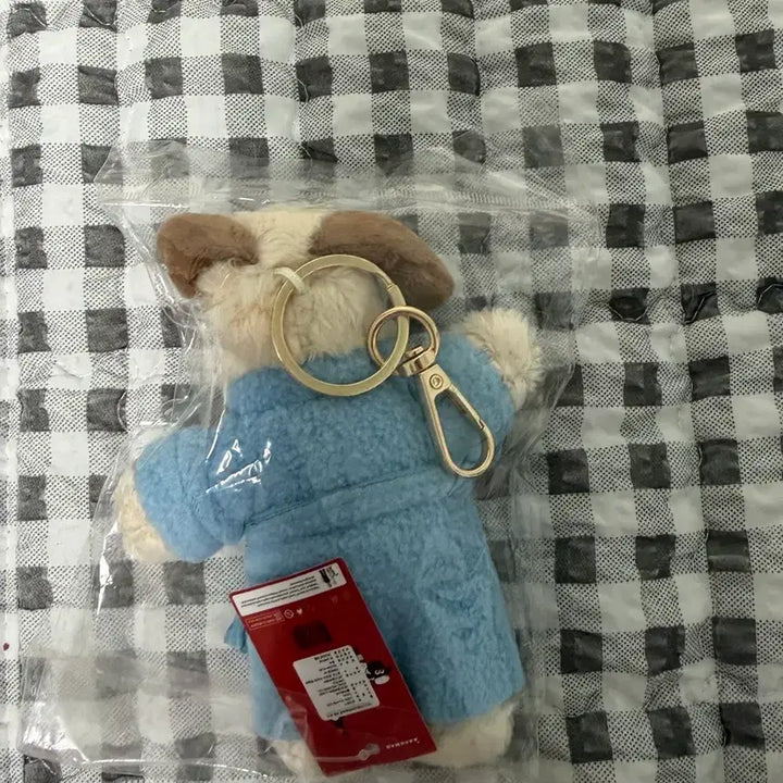 [BUNJANG] Wallace &amp; Gromit Gromit Robe Keyring / 월레스와 그로밋 키링