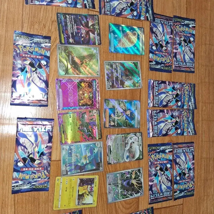 [BUNJANG] Pokemon Card Packs and Various Individual Cards / 포켓몬 카드 팩 및 개별 카드 다수