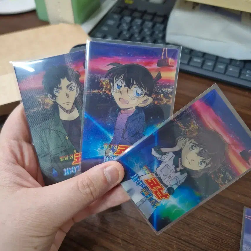 [BUNJANG] Detective Conan Pentagram Lenticular Card Set / 명탐정코난 펜타그램 렌티큘러 판매