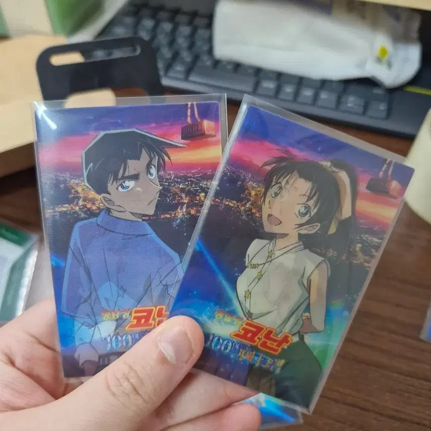 [BUNJANG] Detective Conan Pentagram Lenticular Card Set / 명탐정코난 펜타그램 렌티큘러 판매