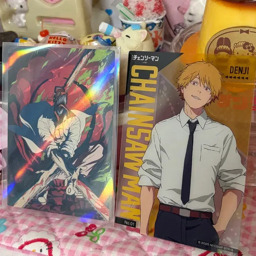[BUNJANG] Chainsaw Man Denji Card Set Bundle / 일괄 체인소맨 덴지 카드 세트 포카 애니카드