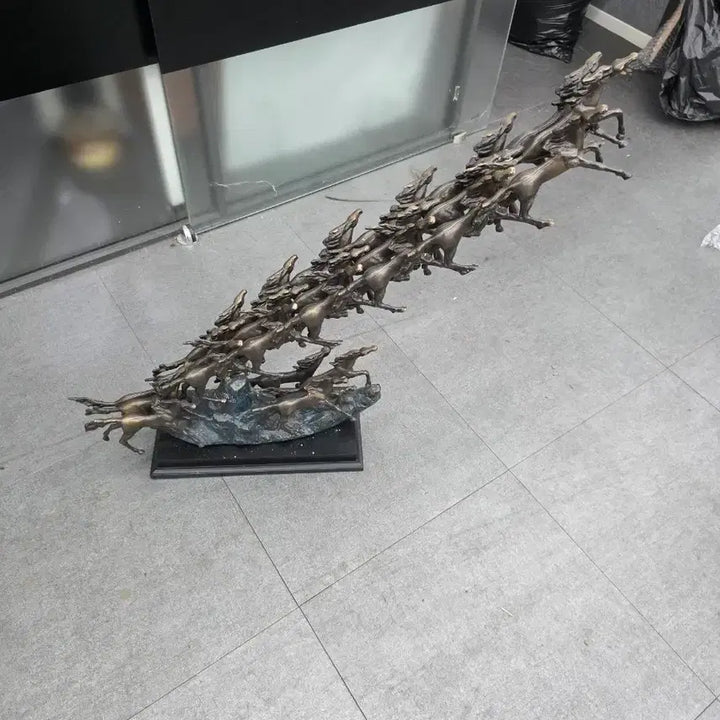 [BUNJANG] Large Bronze Horse Sculpture / 청동 말 조각품 대형