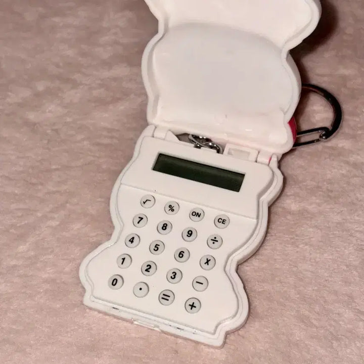 [BUNJANG] Vintage Sanrio Hello Kitty Calculator Keychain Strap / 고전 산리오 헬로키티 키링 계산기 키티스트랩 카오하나
