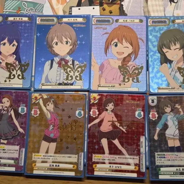 [BUNJANG] THE iDOLM@STER Million Live! Million Live! Anime Rebirth for You Autographed Card IR/BP Bundle Set / 아이돌마스터 밀리언라이브 밀리마스 애니 리버스포유 싸인카드 IR/BP 일괄
