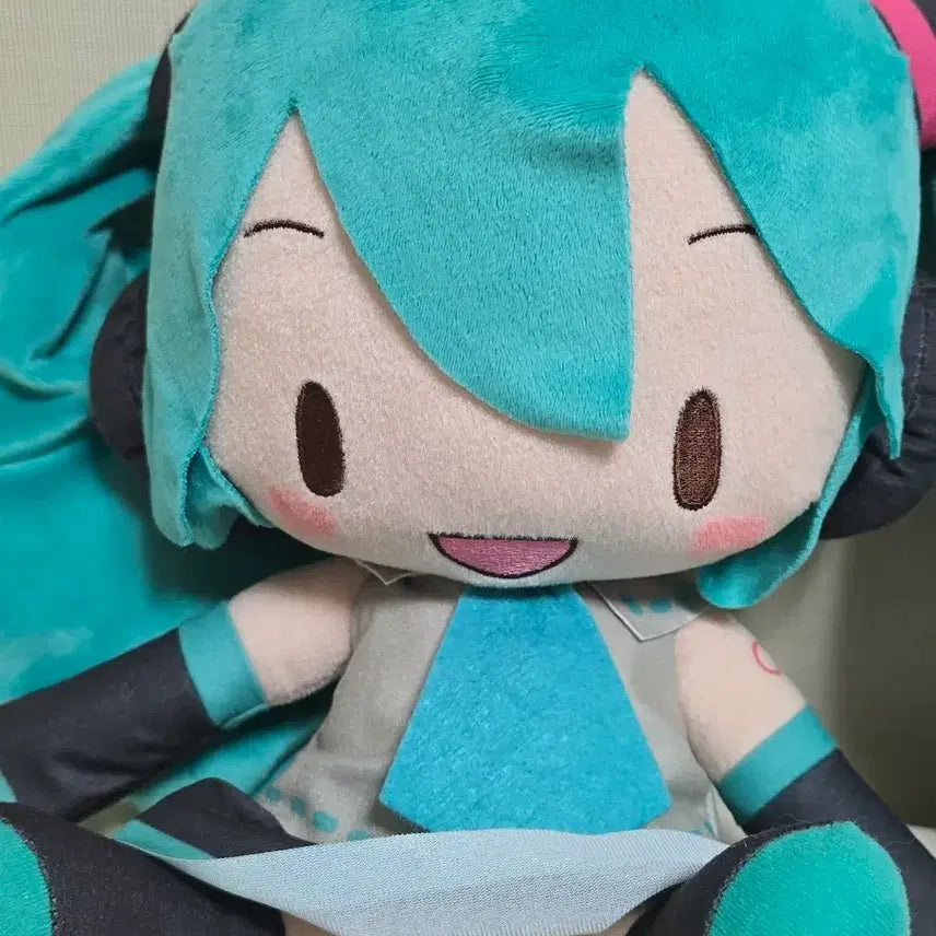 [BUNJANG] Hatsune Miku Sega Official Plush Doll / 하츠네 미쿠 세가 공식 인형 밐빵이