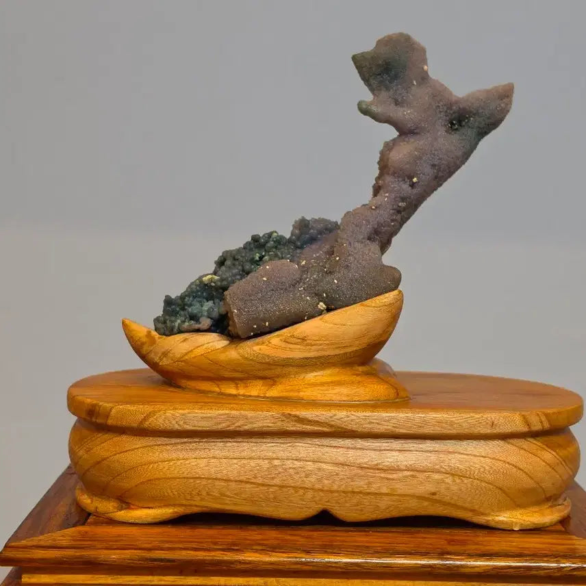 [BUNJANG] Agate Mineral Stone - Phoenix Shape / 26081920 봉황의 형상의 좋은 기운을 내뿜는 영롱한 포도마노석 광물 수석 팝니다