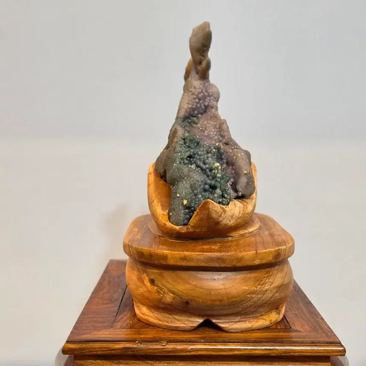 [BUNJANG] Agate Mineral Stone - Phoenix Shape / 26081920 봉황의 형상의 좋은 기운을 내뿜는 영롱한 포도마노석 광물 수석 팝니다