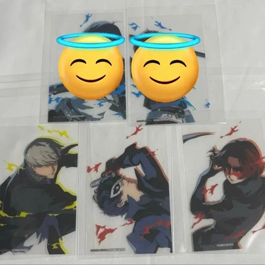 [BUNJANG] Persona 30th Anniversary Sea Para Special Edition Transparent Photocard (Narukami Yuu / Amamiya Ren / Joker / FGO / Kamishiro Nagisa) / 공구)페르소나 30주년 씨파라 특전 투명 포토카드 포카 소분 나루카미유우 아마미야렌 조커 페고 카미시로나기사 원더