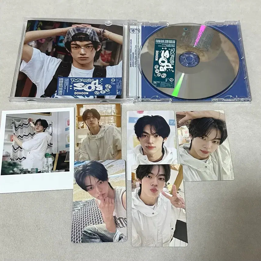 [BUNJANG] TWS Dohyun Sealed Solo Album + Tower Records Soda Soda POB Photocard / 투어스 도훈 솔로반 풀세트+코띵동 타워레코드 소다소다 특전 포토카드 tws sodasoda
