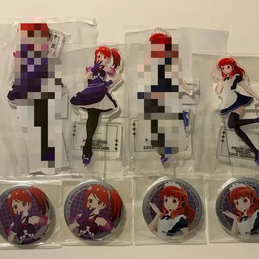 [BUNJANG] Prize Stone Pretty Rhythm Mars Maid Shinshim Gurugare Can Badge Airi / 프리즘스톤 프리티리듬 마르스 메이드 신심 그루가레 캔뱃지 아이라