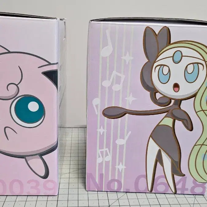 [BUNJANG] Pokemon Jigglypuff &amp; Meloetta Set / 포켓몬 노래하는 푸린&amp;메로엣타 세트