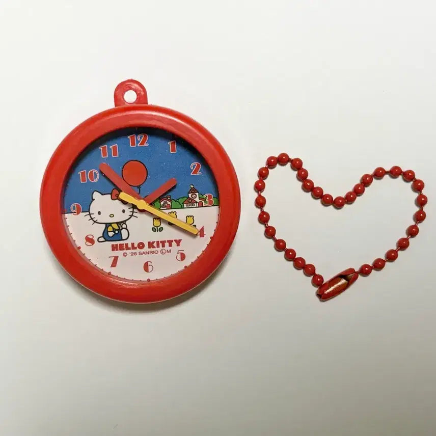 [BUNJANG] Sanrio Retro Wall Clock Gacha (Hello Kitty) / 산리오 레트로 벽걸이시계 가챠(키티)