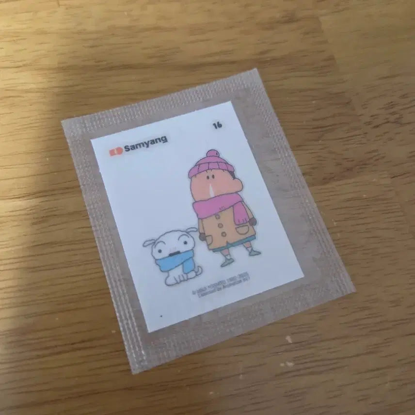 [BUNJANG] Crayon Shin-chan Myo-gu "Samyang" Collaboration Sticker (16) / [짱구는 못말려] 삼양 콜라보 맹구 띠부띠부씰 (16)