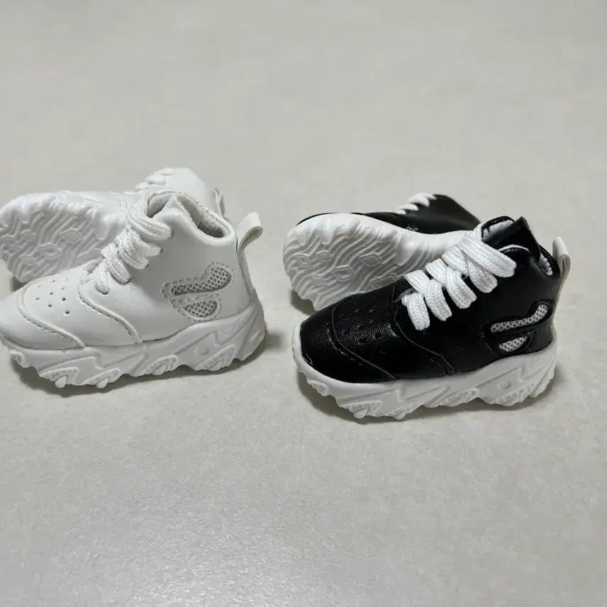 [BUNJANG] MSD Ball-Jointed Doll White Sneakers / 구체관절인형 msd 운동화 화이트색상