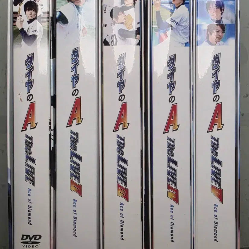 [BUNJANG] Daiya no A Ace Stage Play Complete DVD Set / 다이에이 무대 전권 dvd 팔아요