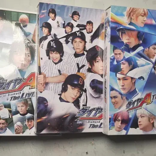 [BUNJANG] Daiya no A Ace Stage Play Complete DVD Set / 다이에이 무대 전권 dvd 팔아요