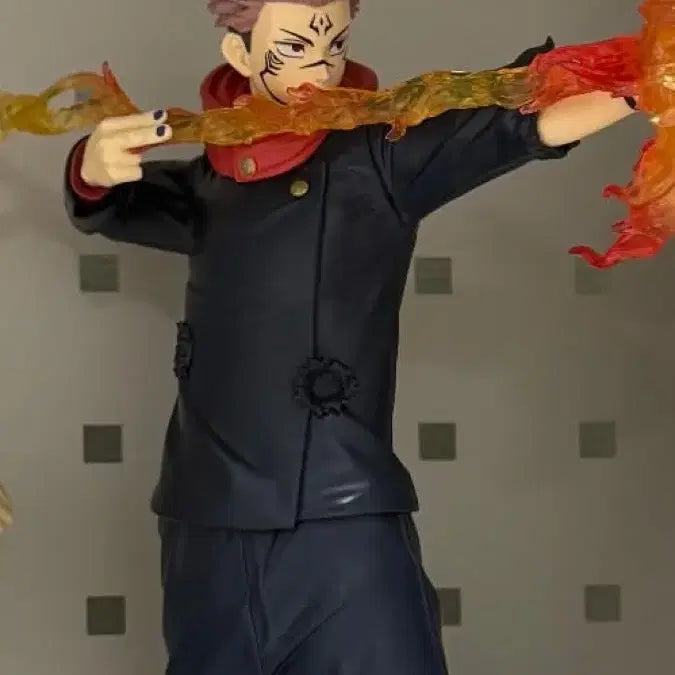 [BUNJANG] Jujutsu Kaisen Sukuna Figure with Flame Effect / 푸가 스쿠나 판매 주술회전 피규어