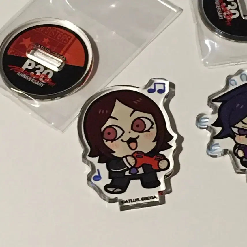[BUNJANG] Persona 30th Anniversary BUKUBU Acrylic Stand Bundle Set / 일괄판매) 페르소나 30주년 부쿠부 아크릴 스탠드