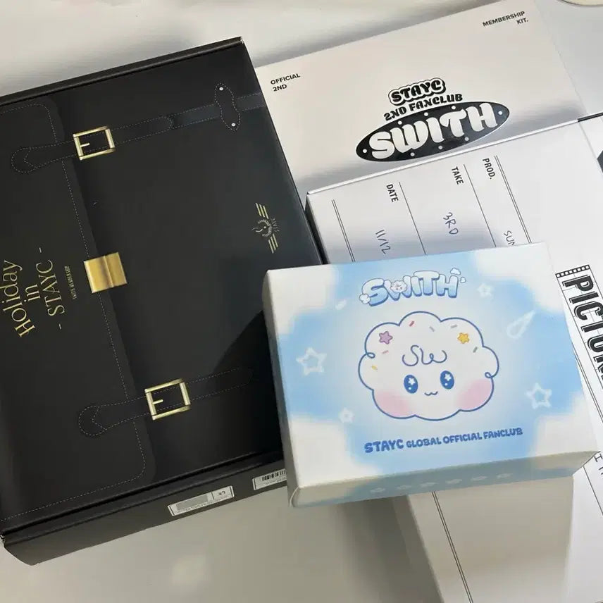[BUNJANG] STAYC SWIT Membership Kit 1st-4th Gen Bundle Set / 스테이씨 스윗 팬클럽 멤버십 키드 1기부터 4기까지 일괄